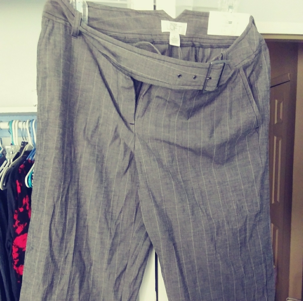 Ann Taylor loft cropped business pants